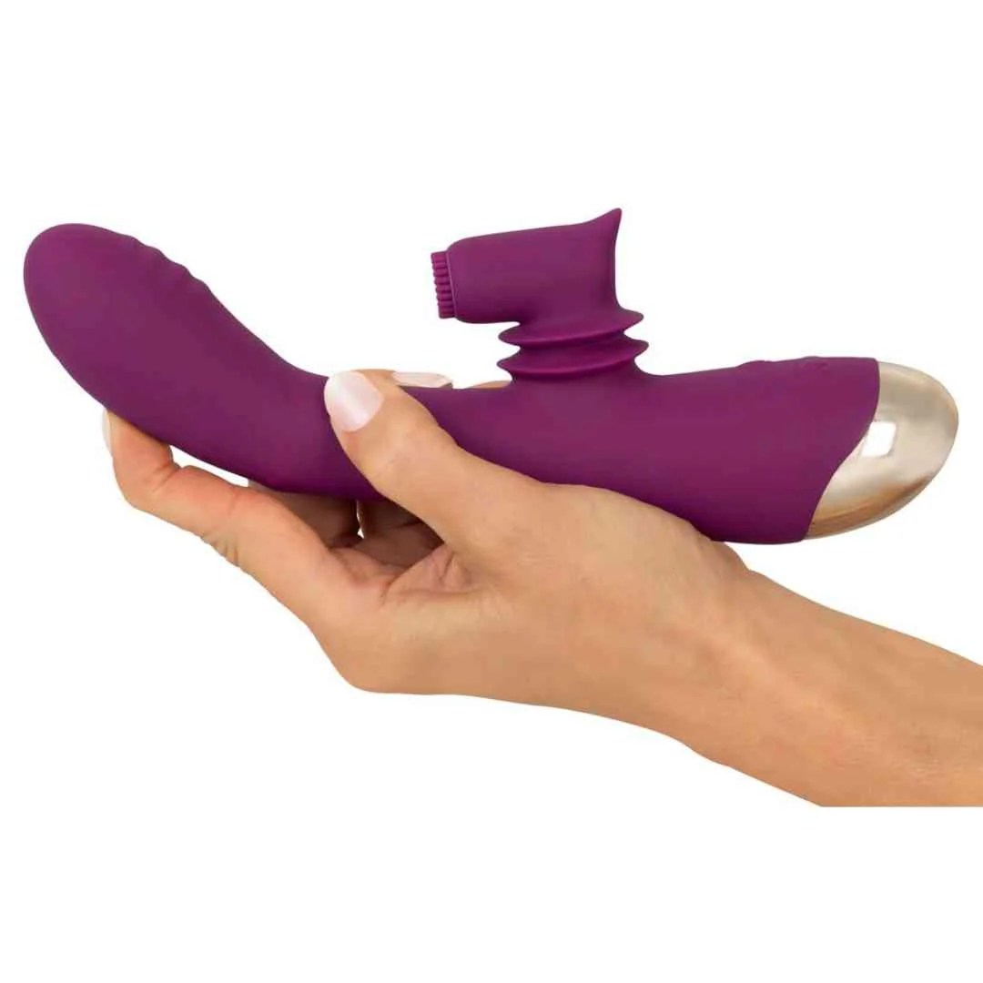 Rabbitvibrator mit Moving-Klitoris-Stimulator