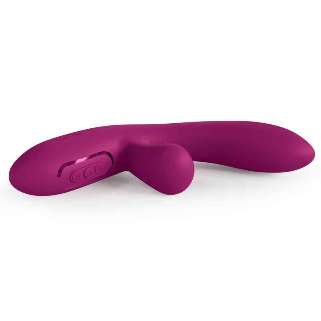 Rabbitvibrator mit Wärmefunktion 