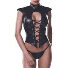 2-teiliges Corsagen-Kunstleder-Set 2-teiliges Corsagen-Kunstleder-Set