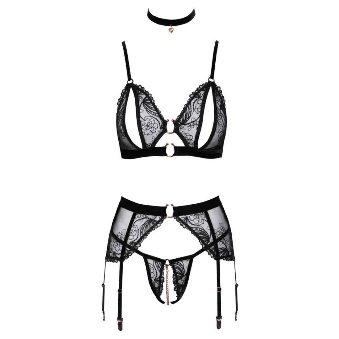 Soft-BH, Strapsgürtel & String ouvert