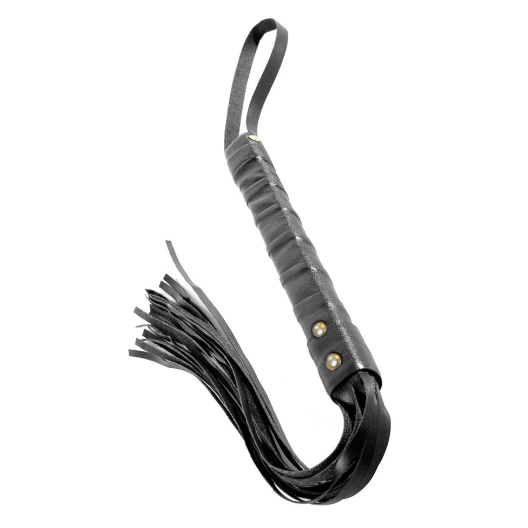 9-schwänzige Striemenpeitsche “Cat-O-Nine-Tails” aus Leder