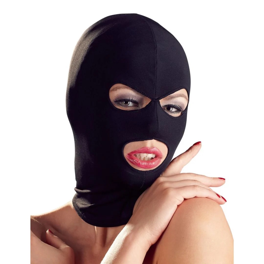 Elastische Kopfmaske mit Mund- und Augenöffnung