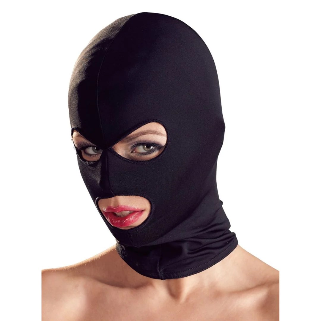 Elastische Kopfmaske mit Mund- und Augenöffnung