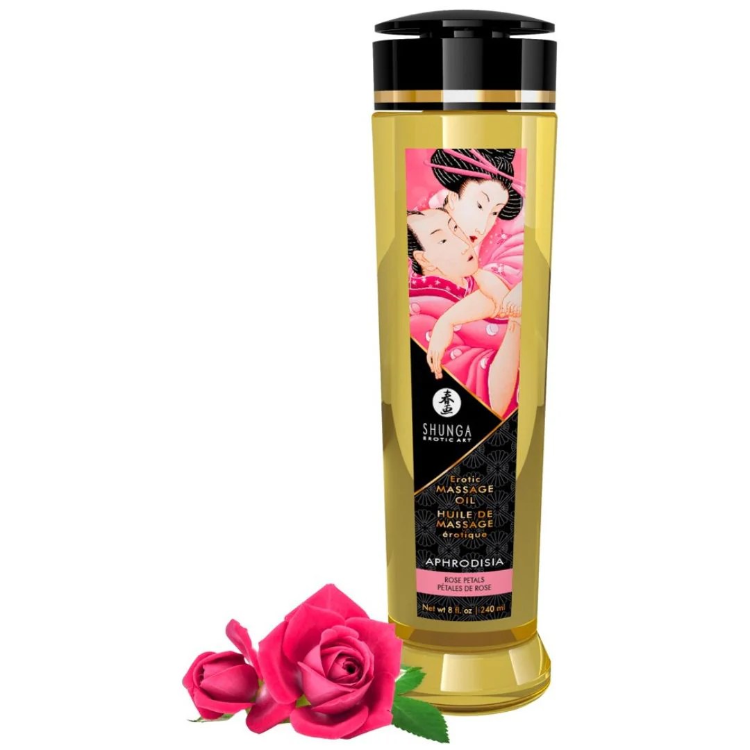 Erotic Massage Oil aus 100% kaltgepressten natürlichen Ölen