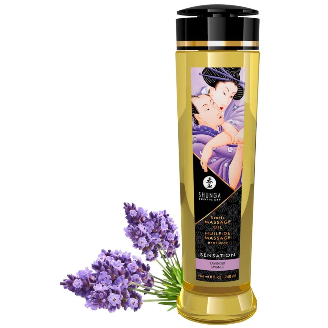 Erotic Massage Oil aus 100% kaltgepressten natürlichen Ölen