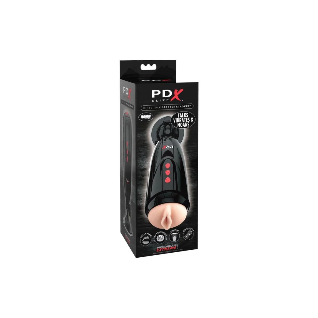 Masturbator „Dirty Talk Starter Stroker“ mit Stöhnfunktion