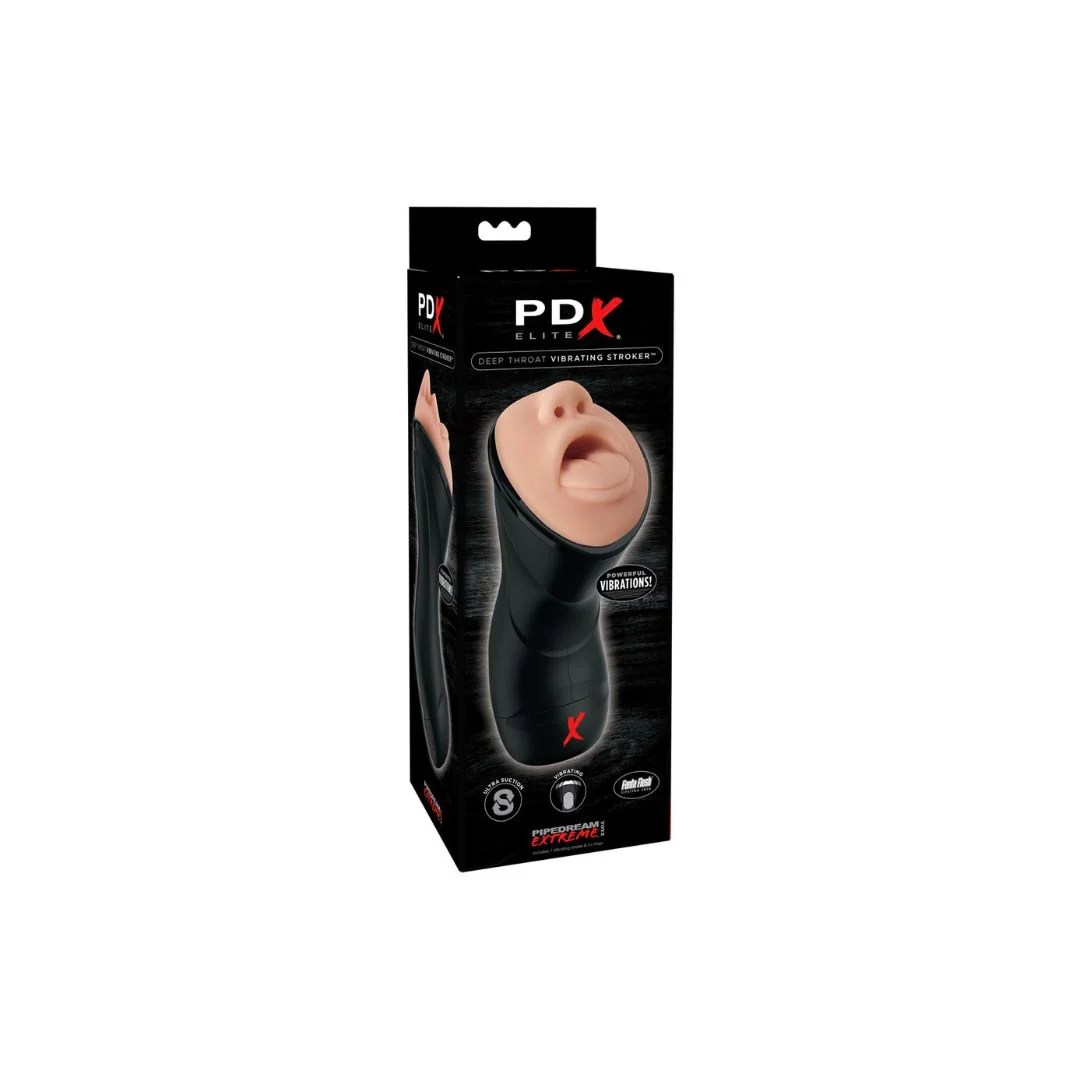 Masturbator „Deep Throat Vibrating Stroker“