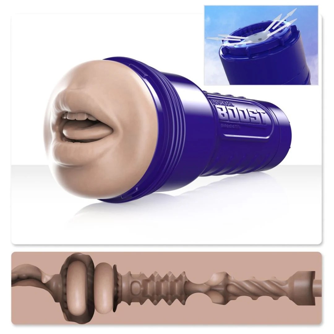 Masturbator mit Turbo Tech Ringen und Stimulationsstruktur