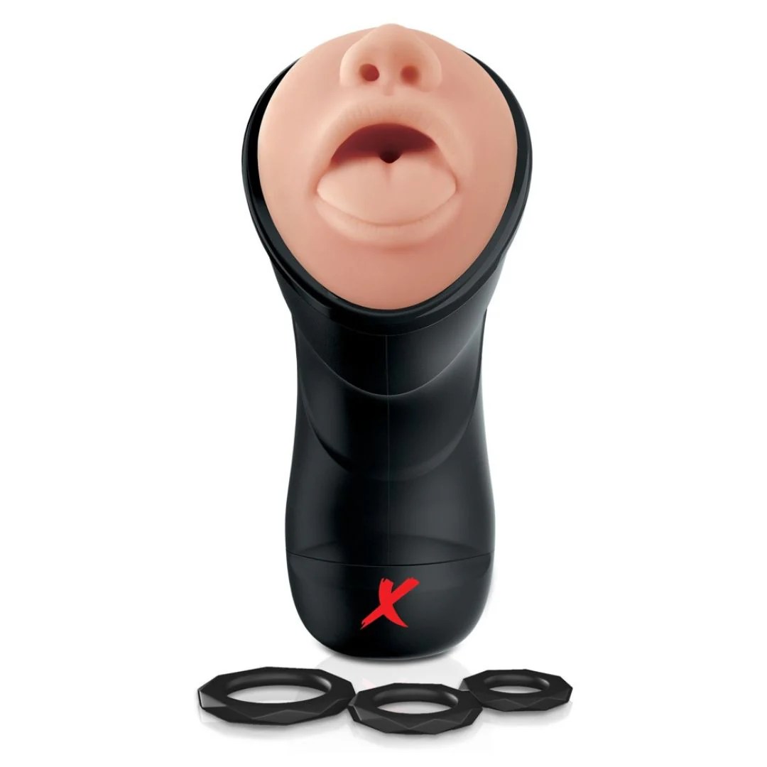 Masturbator „Deep Throat Vibrating Stroker“