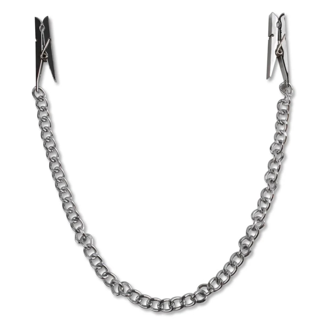 Nippelklammern „Nipple Chain Clips“, mit Metallkette
