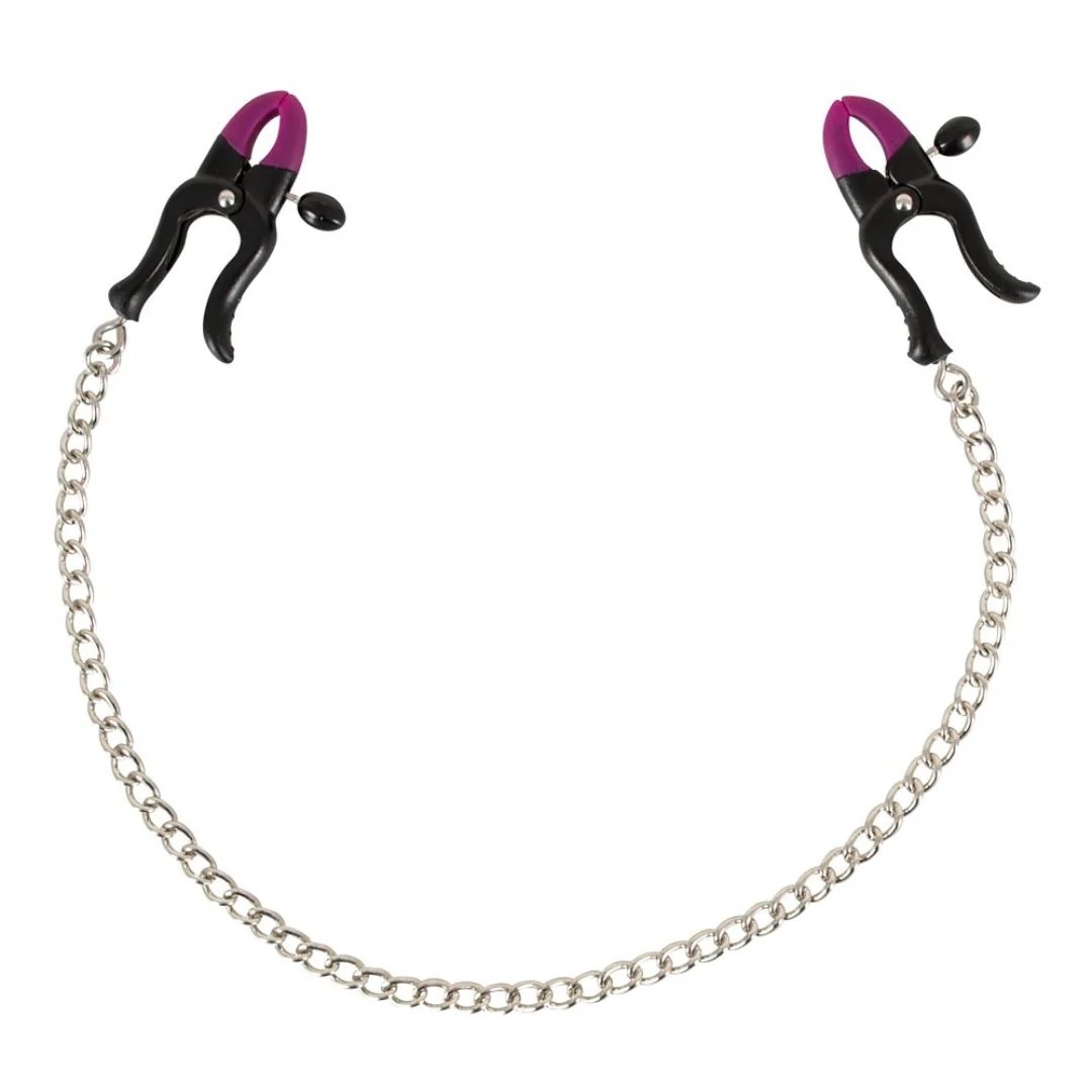 Nippelklemmen „Silicone Nipple Clamps“ mit Stahlkette