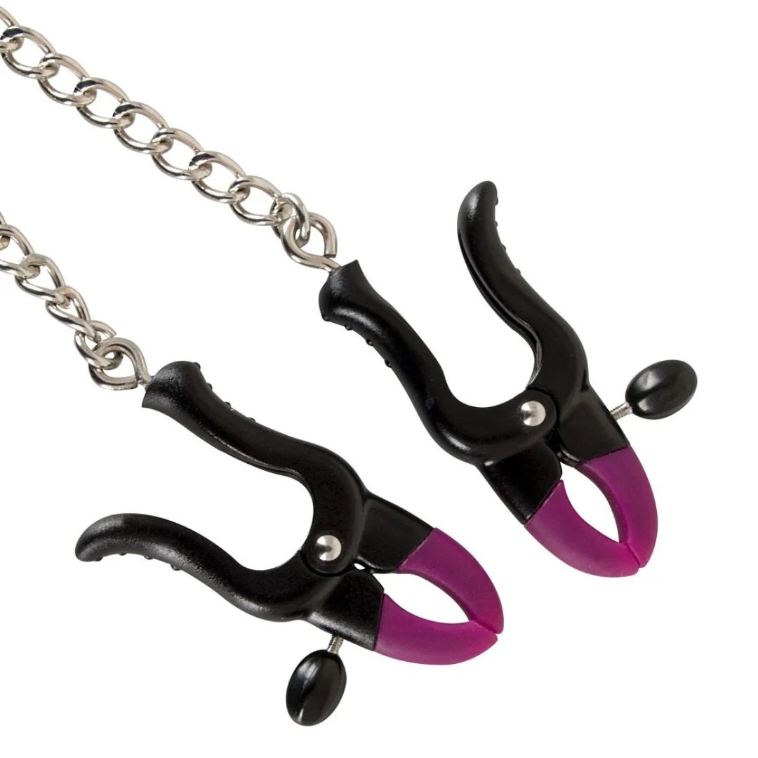 Nippelklemmen „Silicone Nipple Clamps“ mit Stahlkette
