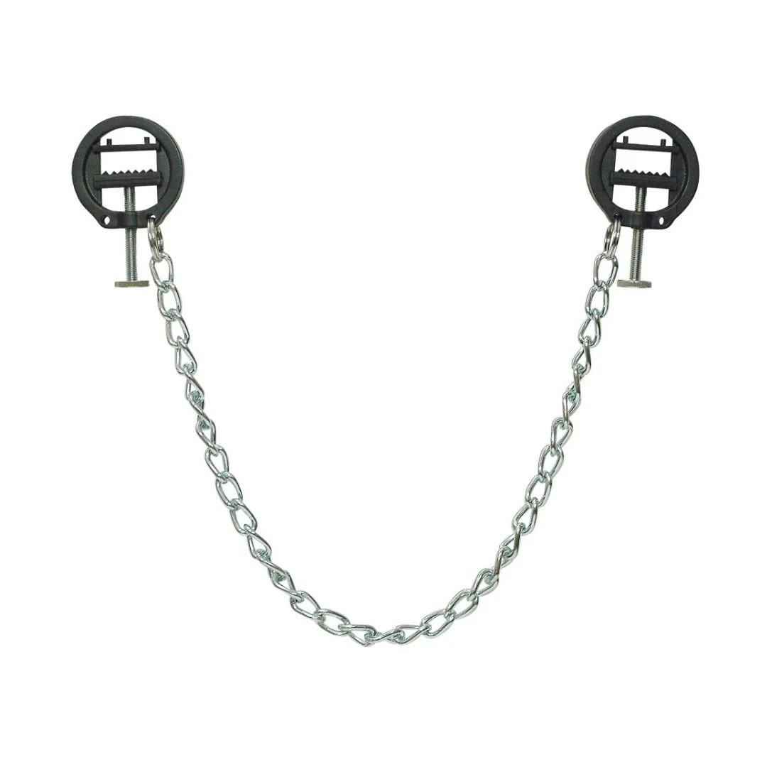 Nippel-Schraubzwingen mit Metallkette
