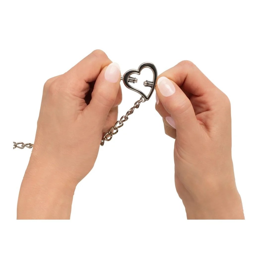 Nippelklemmen „Heart shaped nipple clamps“