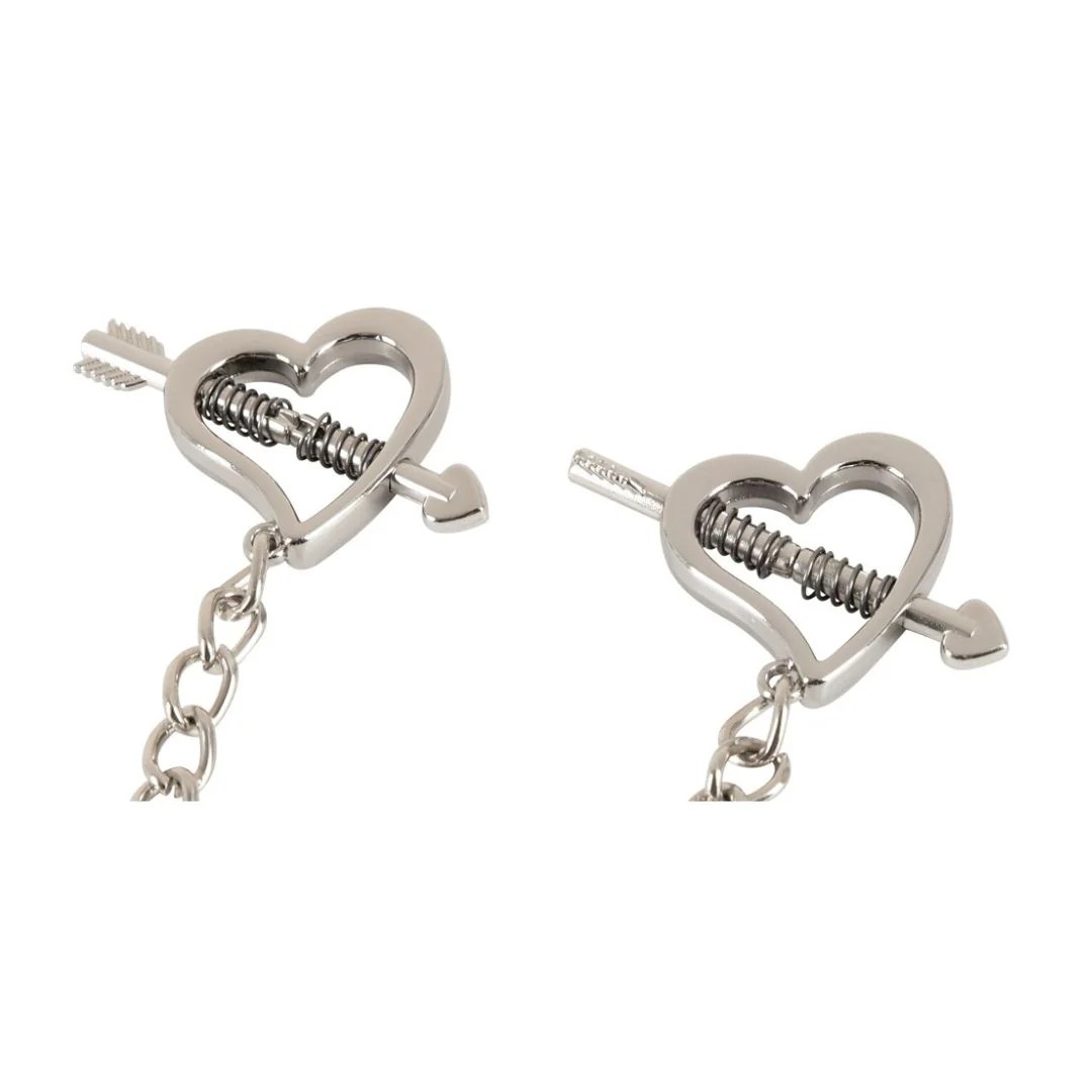 Nippelklemmen „Heart shaped nipple clamps“