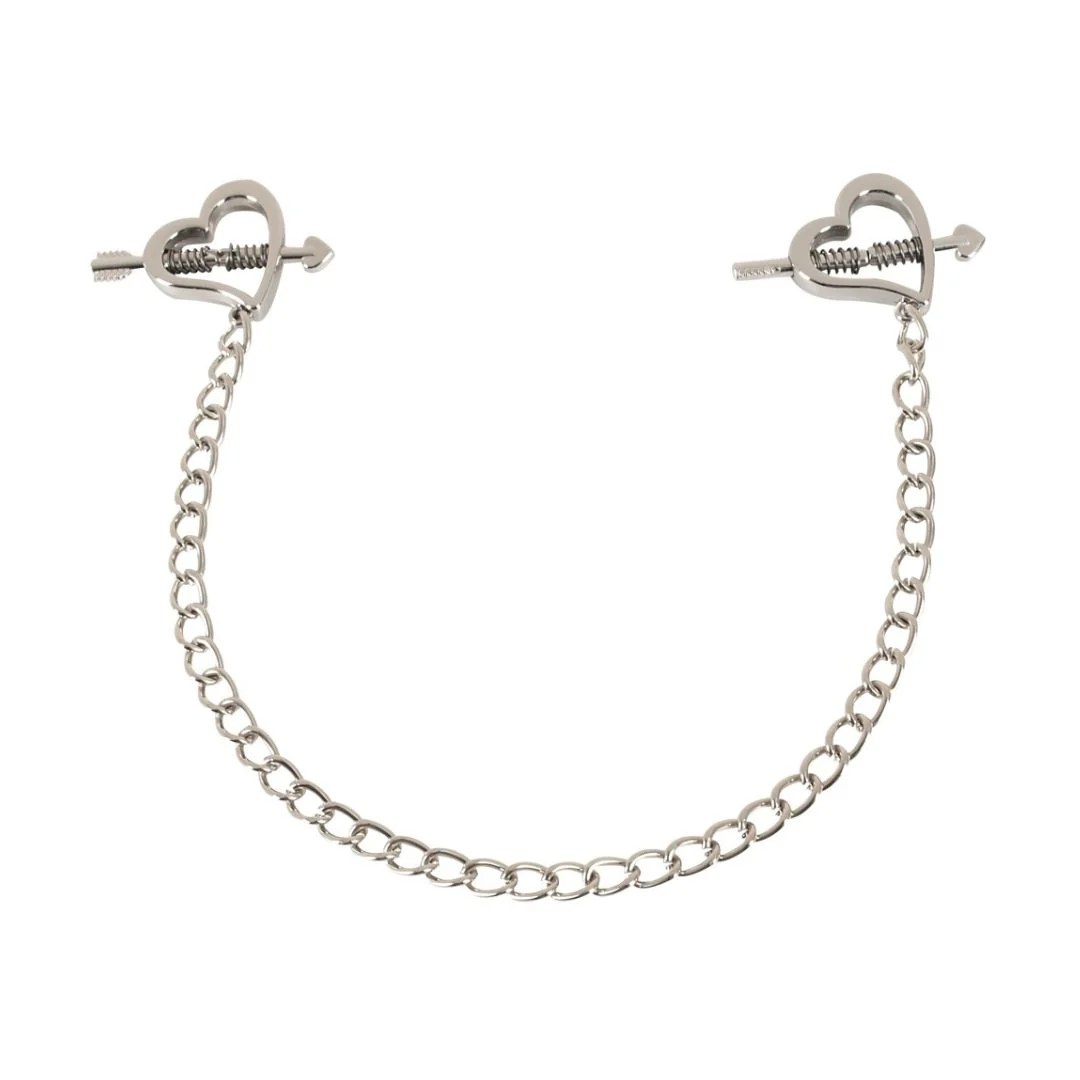 Nippelklemmen „Heart shaped nipple clamps“
