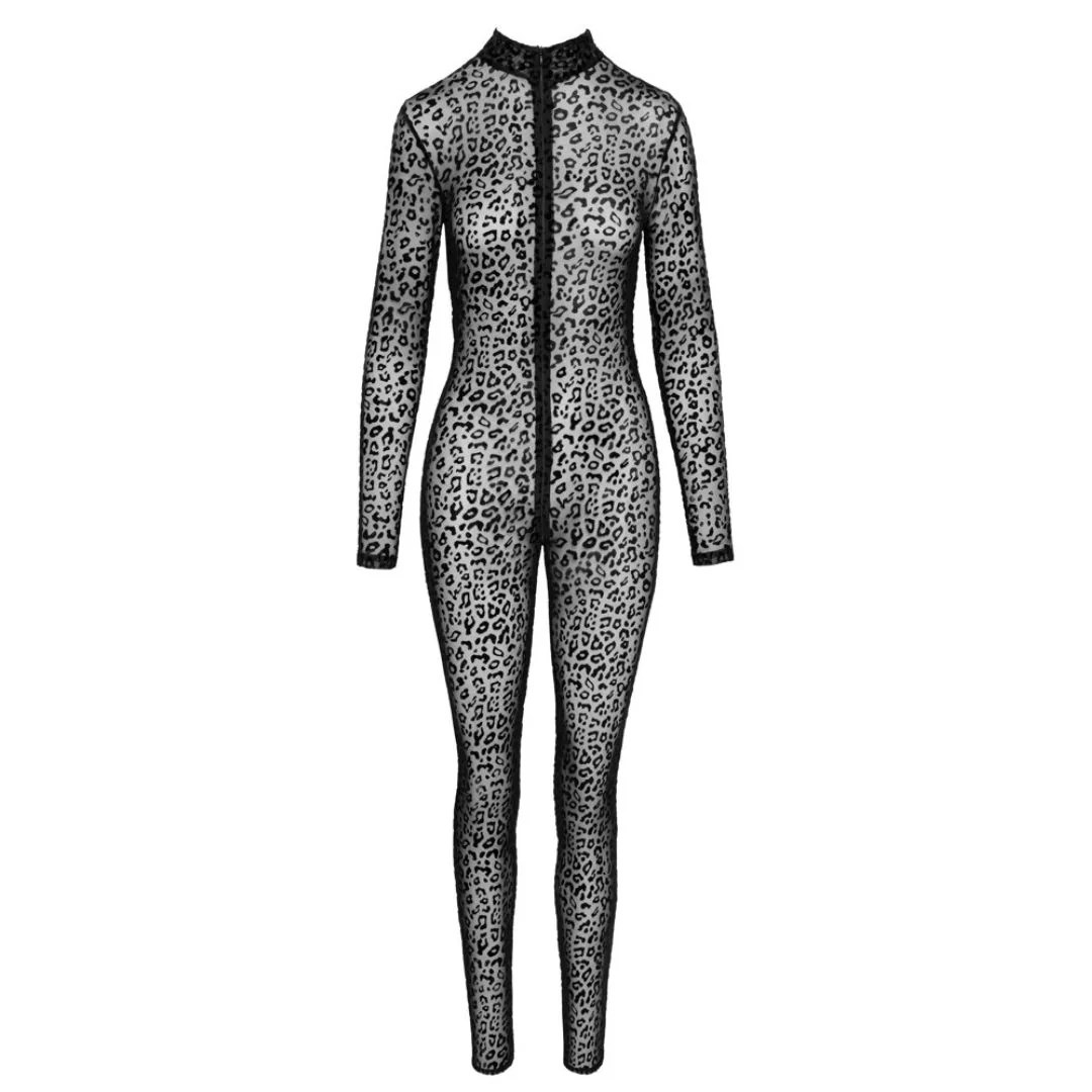 Langarm-Overall mit Powernet und Leo-Look
