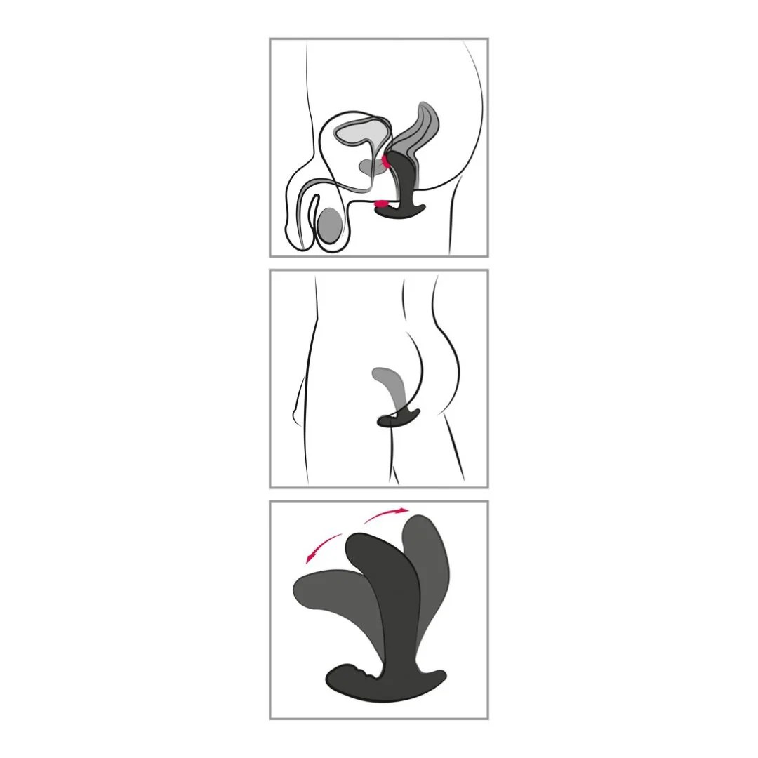 E-Stim Analplug „Twisting Tom“