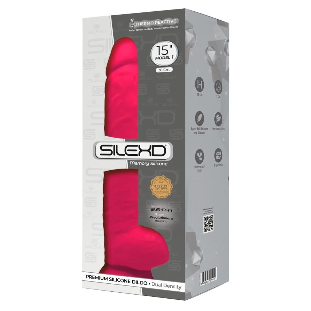 Naturdildo aus Memory Silikon, 38cm