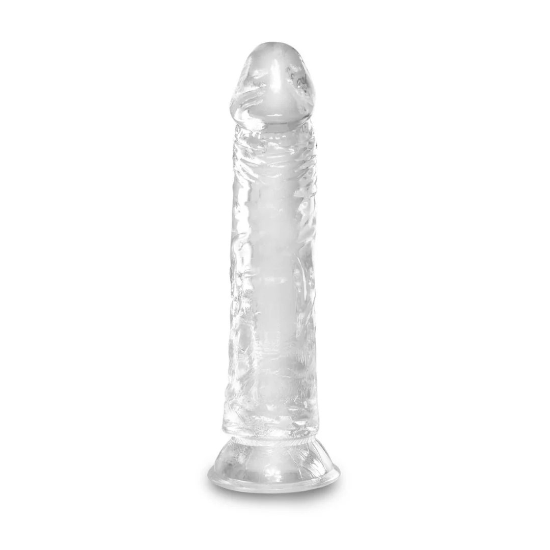 Naturdildo mit Saugnapf „Cock 8 Clear“