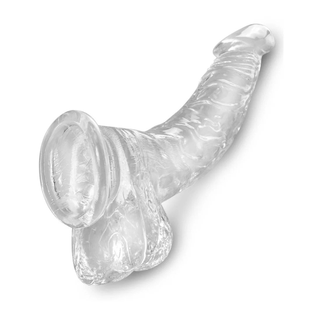Naturdildo mit Saugnapf „Cock with Balls 7,5“
