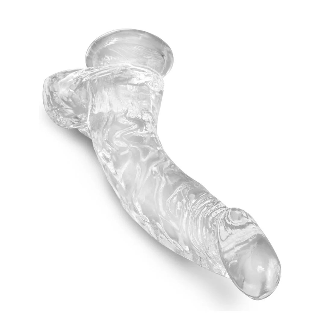 Naturdildo mit Saugnapf „Cock with Balls 7,5“
