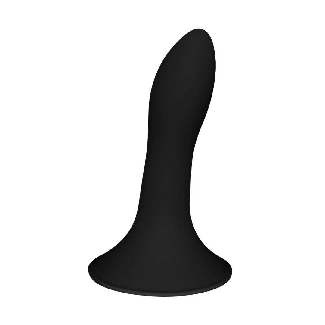 Dildo „Hitsens 5“ aus Silexpan mit Saugfuß