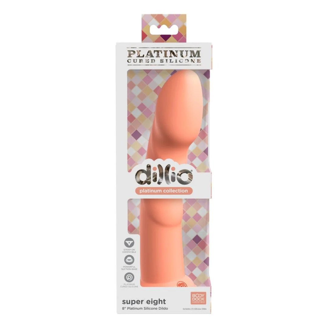 Dildo „Super Eight“ mit Saugnapf