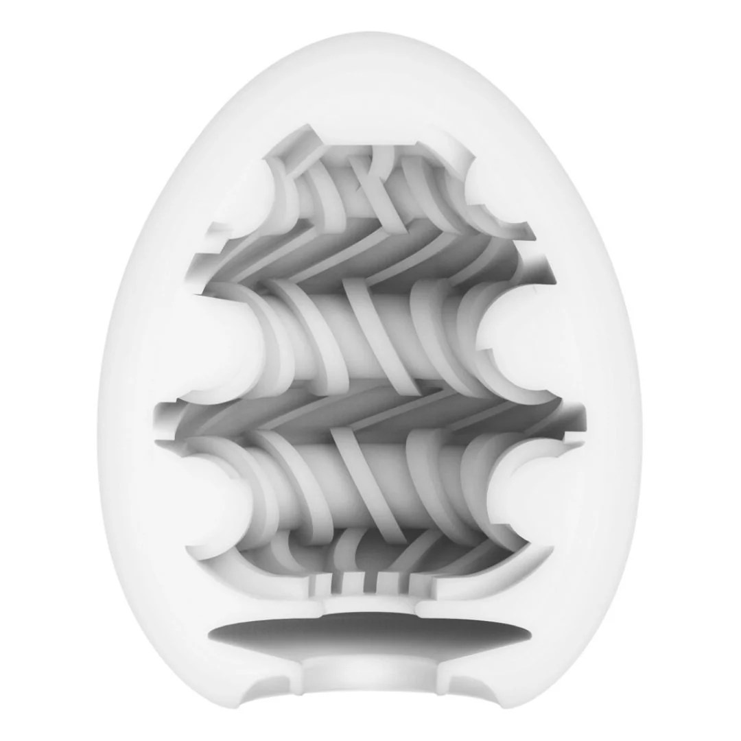 Tenga-Ei Masturbator „Egg Ring“ mit Rillenring-Struktur