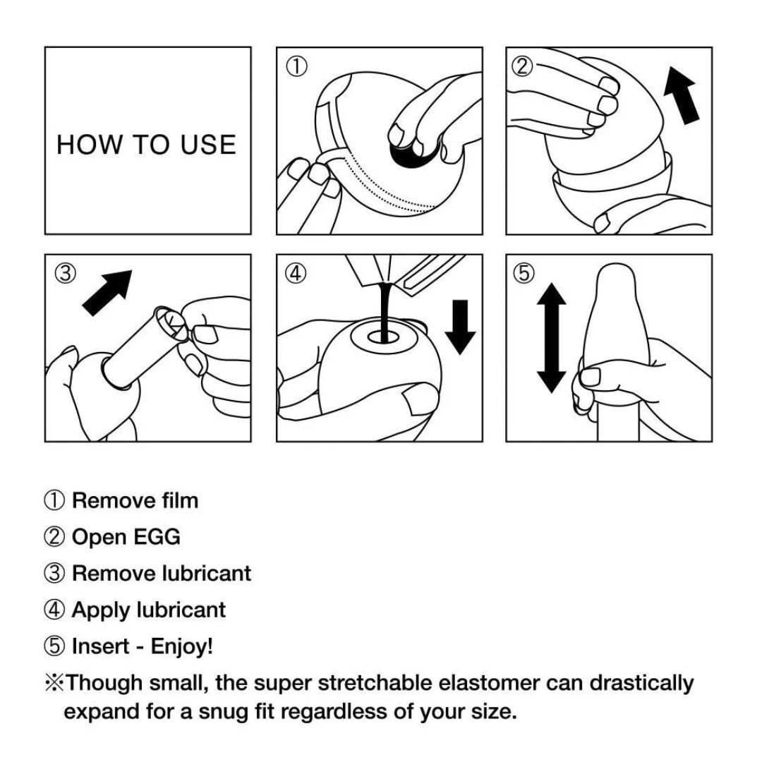 Tenga-Ei Masturbator „Egg Silky II“
