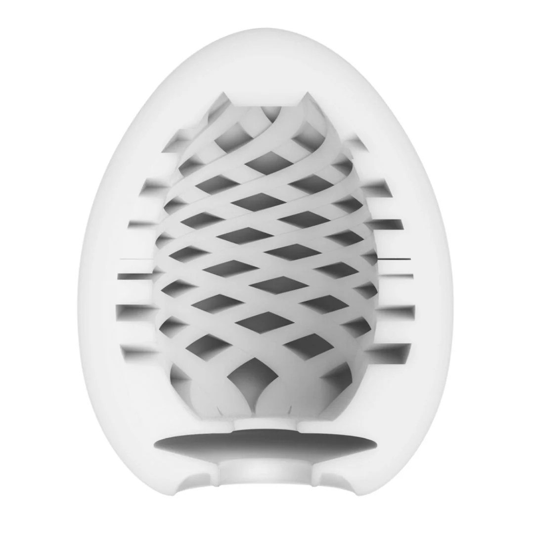 Tenga-Ei Masturbator „Egg Mesh“ mit Netzgitter-Stimulationsstruktur