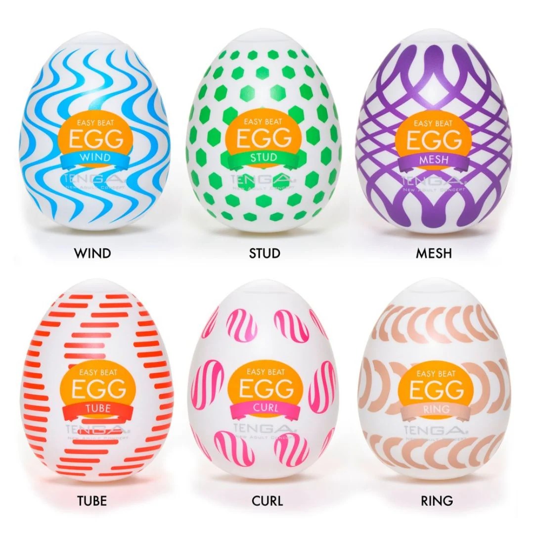 Tenga-Ei Masturbator-Set „Tenga Egg Variety Pack Wonder