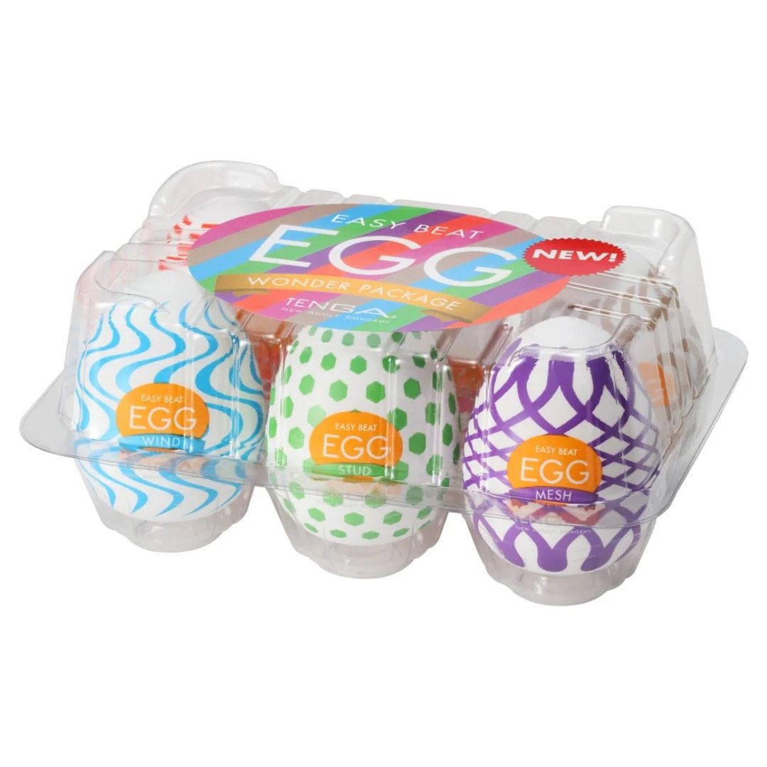 Tenga-Ei Masturbator-Set „Tenga Egg Variety Pack Wonder