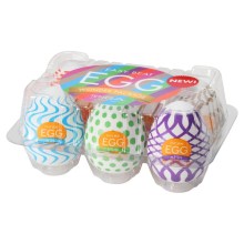Tenga-Ei Masturbator-Set „Tenga Egg Variety Pack Wonder", 6-teilig Tenga-Ei Masturbator-Set „Tenga Egg Variety Pack Wonder", 6-teilig