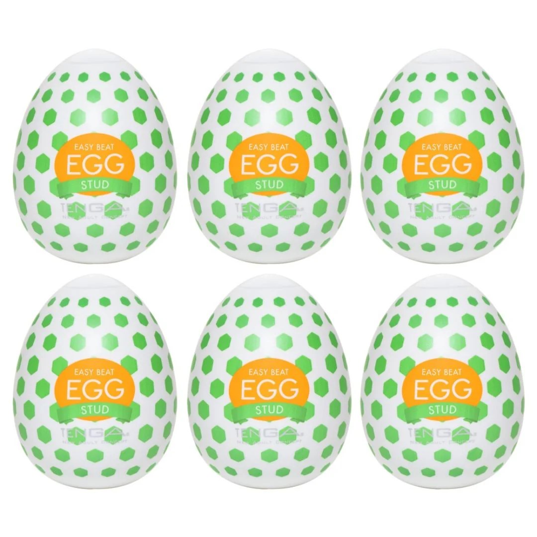 Tenga-Ei Masturbator „Egg Stud“ mit Noppen-Struktur