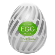 Tenga-Ei Masturbator „Egg Brush“ mit Softborsten-Struktur Tenga-Ei Masturbator „Egg Brush“ mit Softborsten-Struktur