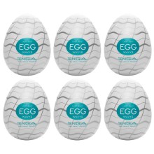 Tenga-Ei Masturbator „Egg Wavy II“ mit Wellen-Stimulationsstruktur Tenga-Ei Masturbator „Egg Wavy II“ mit Wellen-Stimulationsstruktur