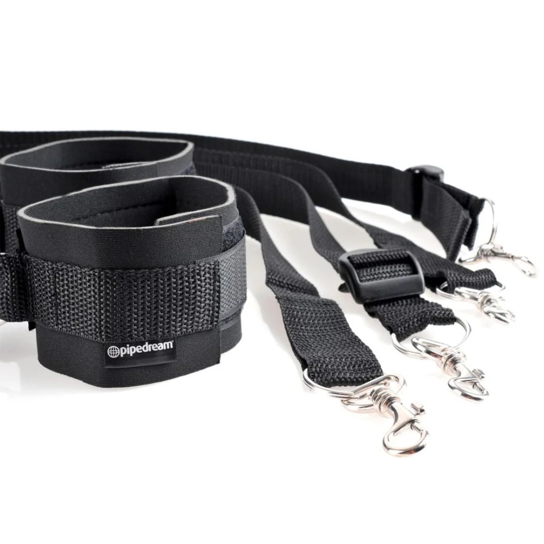 Bettfessel-Set „Cuff & Tether Set“