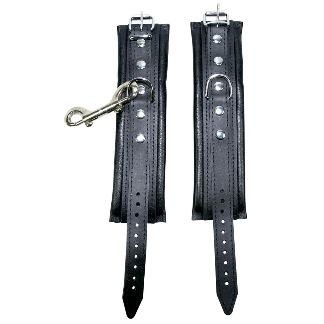 Gepolsterte Handfessel aus Leder für schmale Handgelenke
