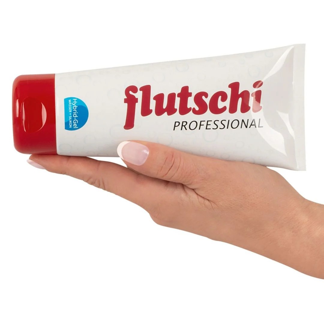 Gleitgel „Flutschi Professional“ mit extrem langer Gleitfähigkeit