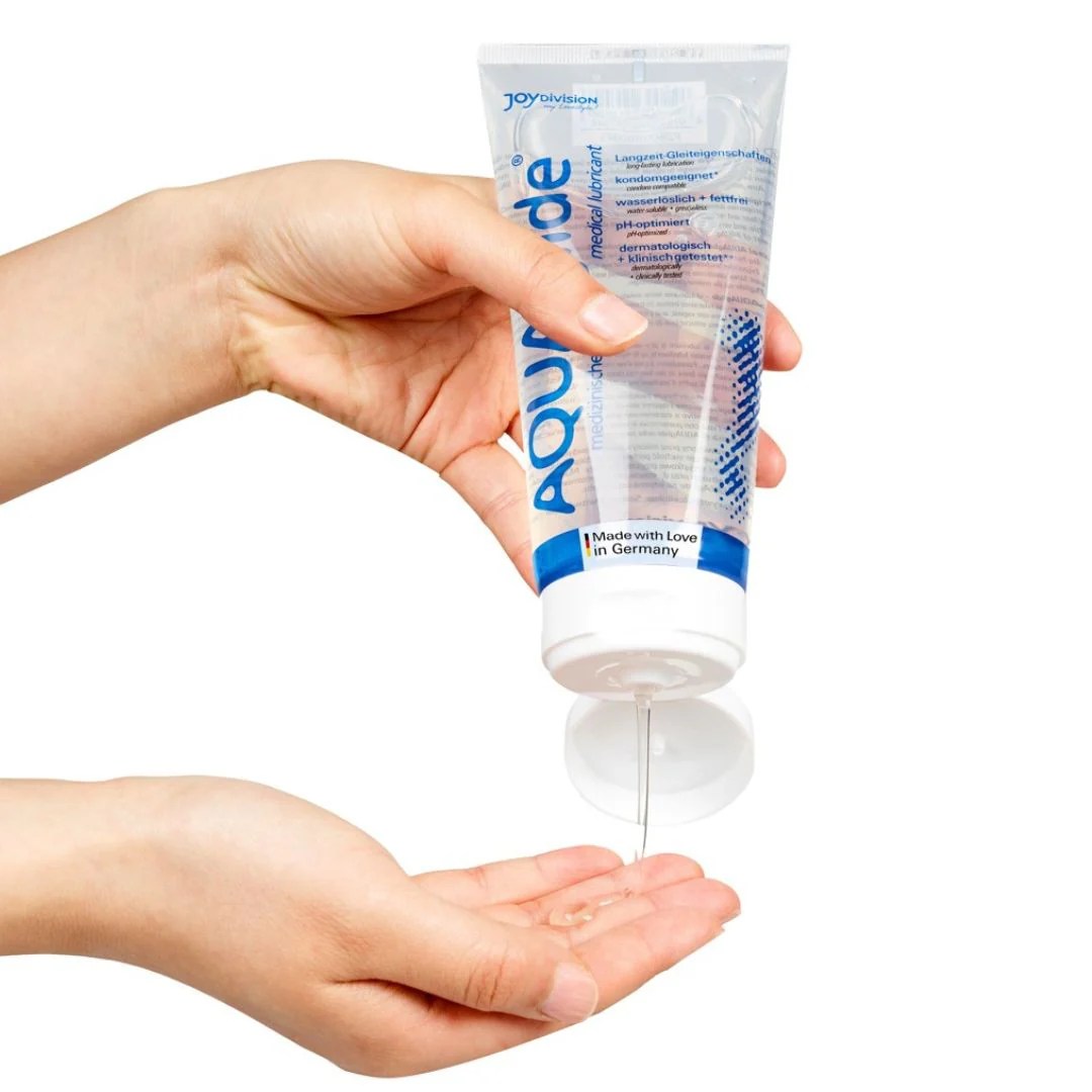 Gleitgel „AQUAglide“ aus Wasserbasis