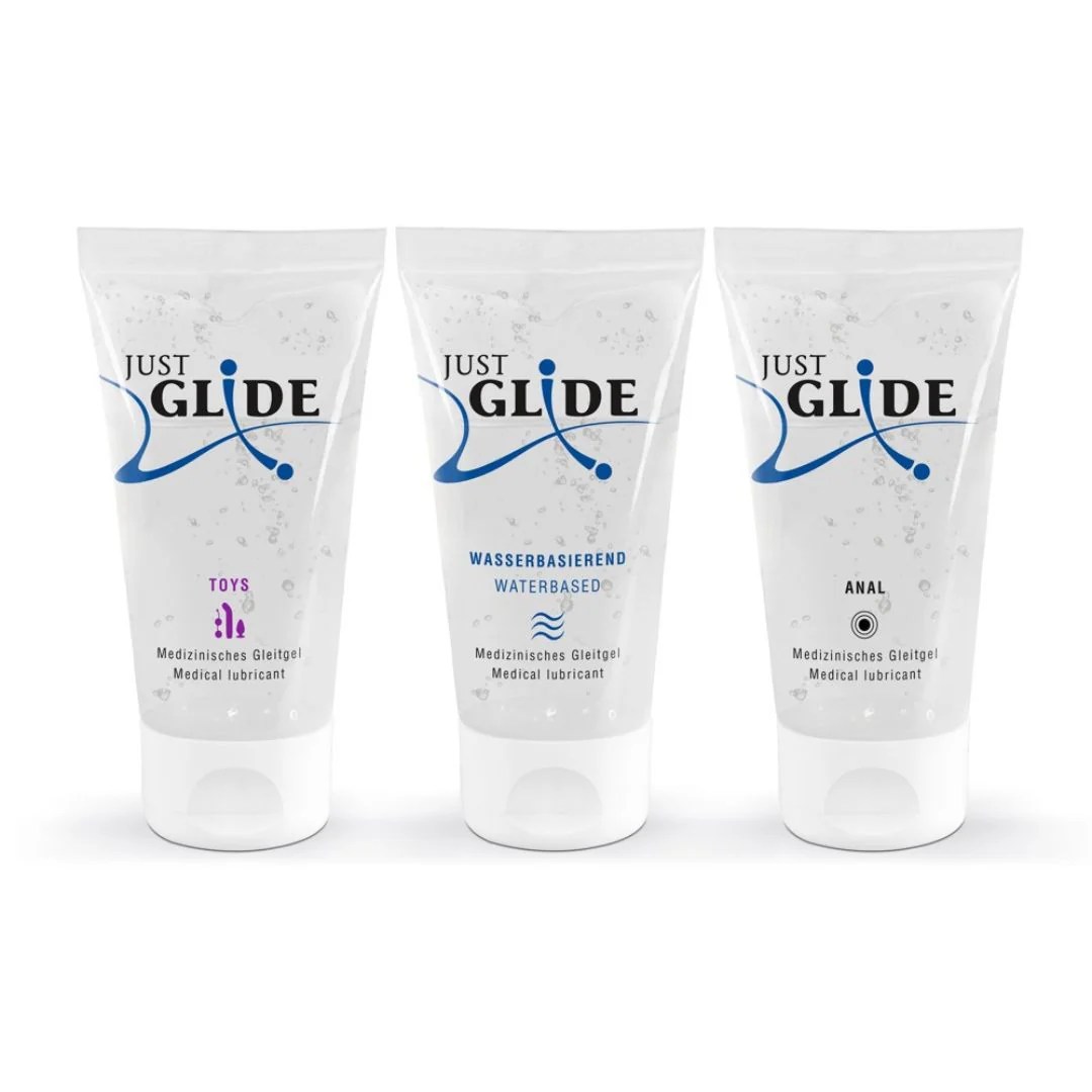 Gleitgel-Set „Just Glide“, 3-teilig