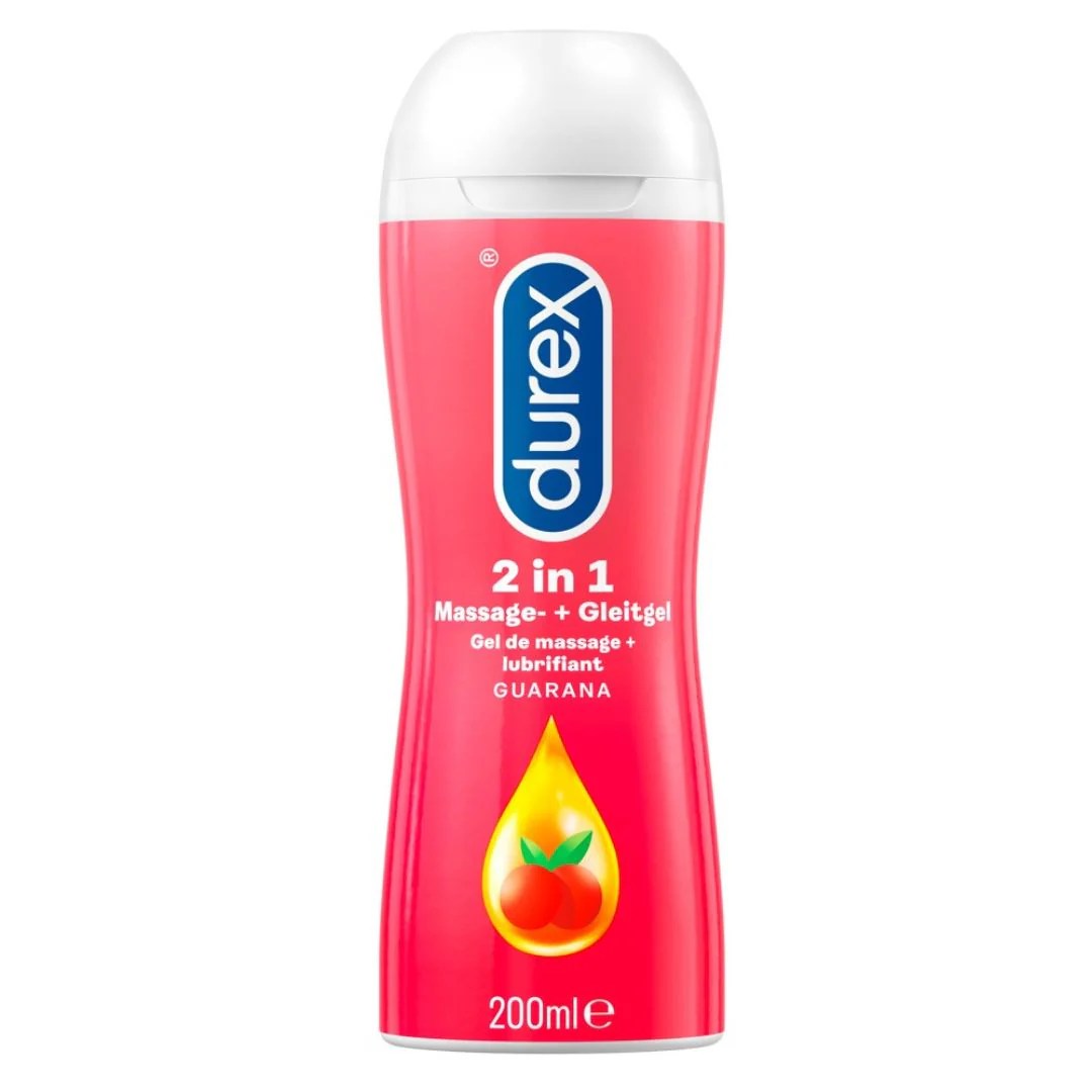 Massage- und Gleitgel „Durex Play 2 in 1 Guarana“