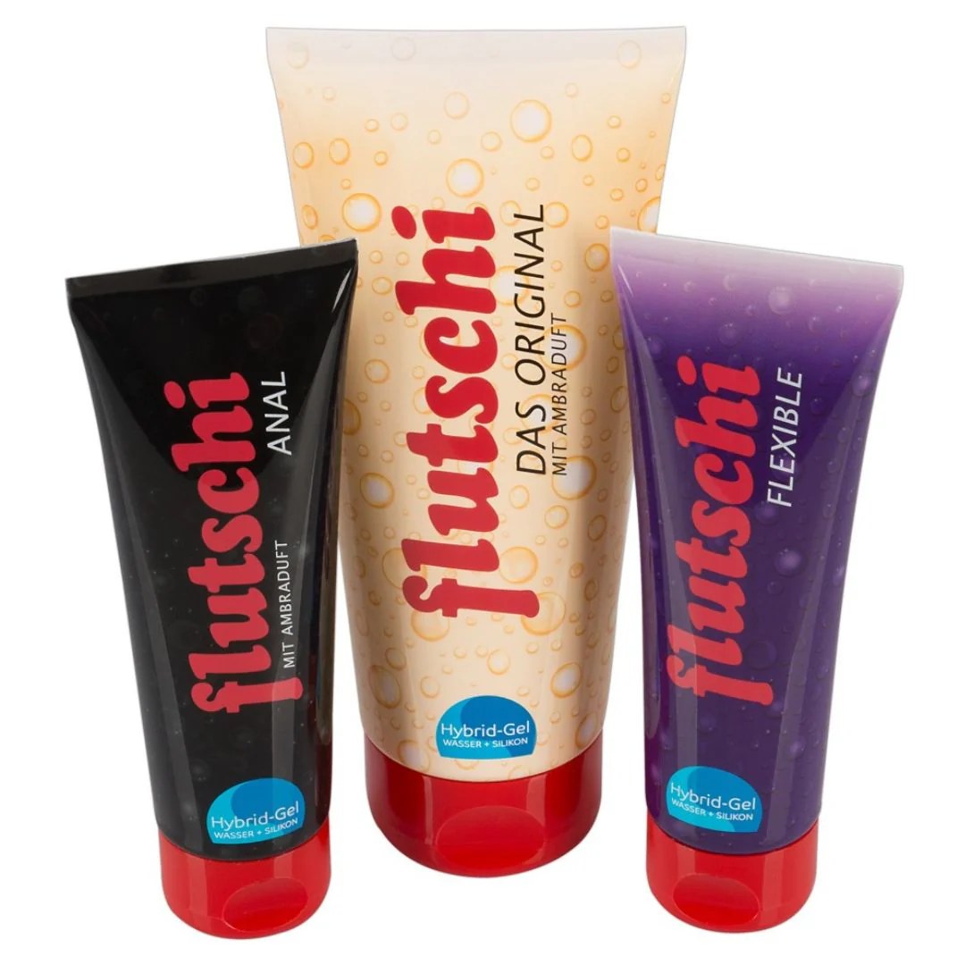 Gleitgel "Flutschi", im 3er Set
