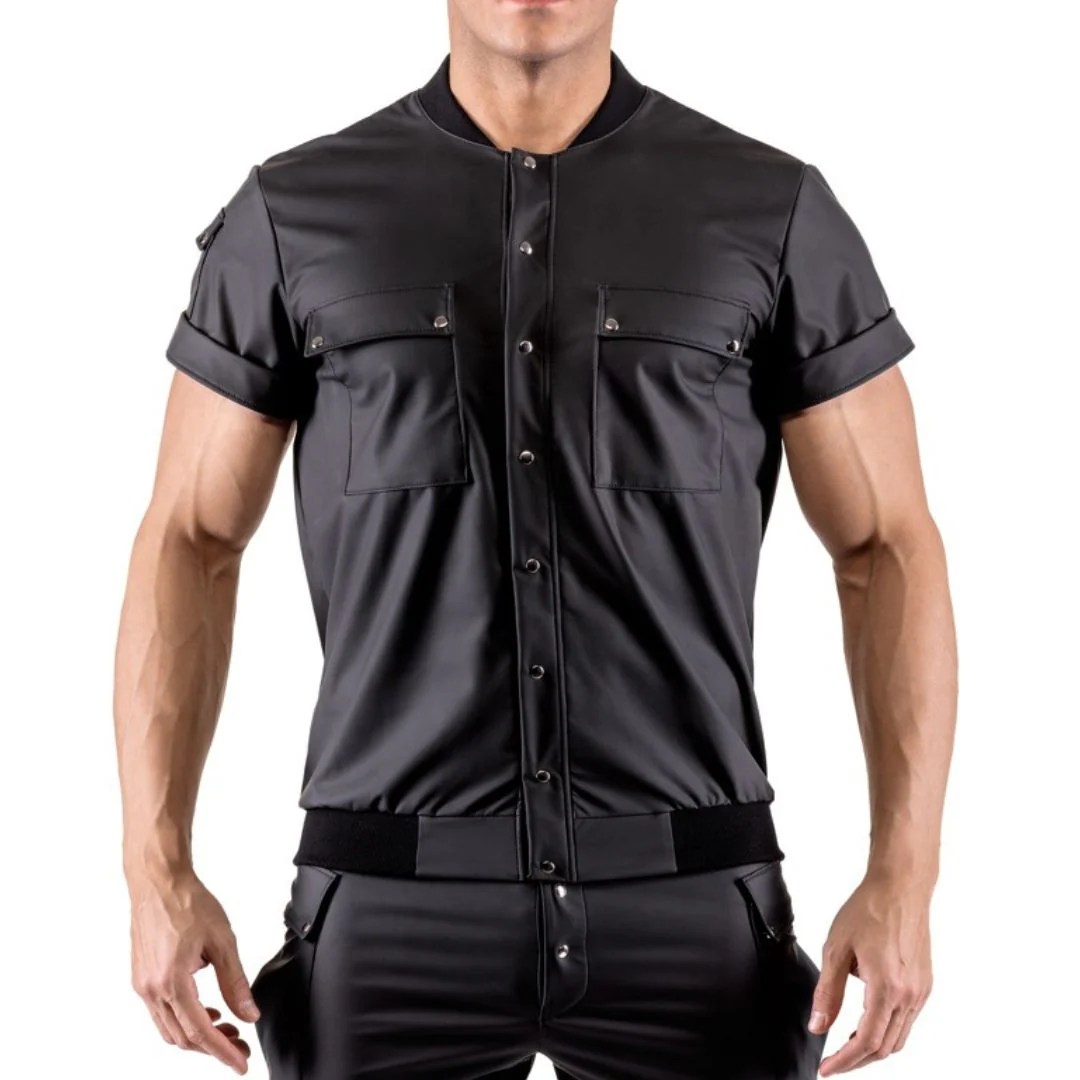 T-Shirt im Blouson-Style mit Taschen, M - SALE