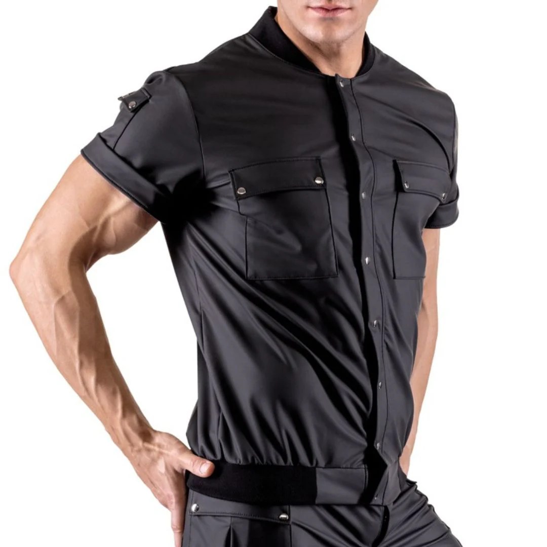 T-Shirt im Blouson-Style mit Taschen, M - SALE