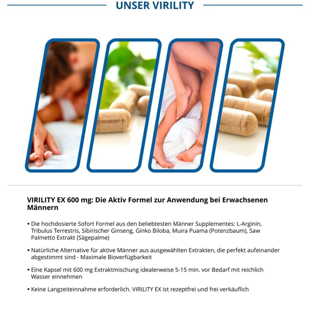 Virility Ex für den aktiven Mann