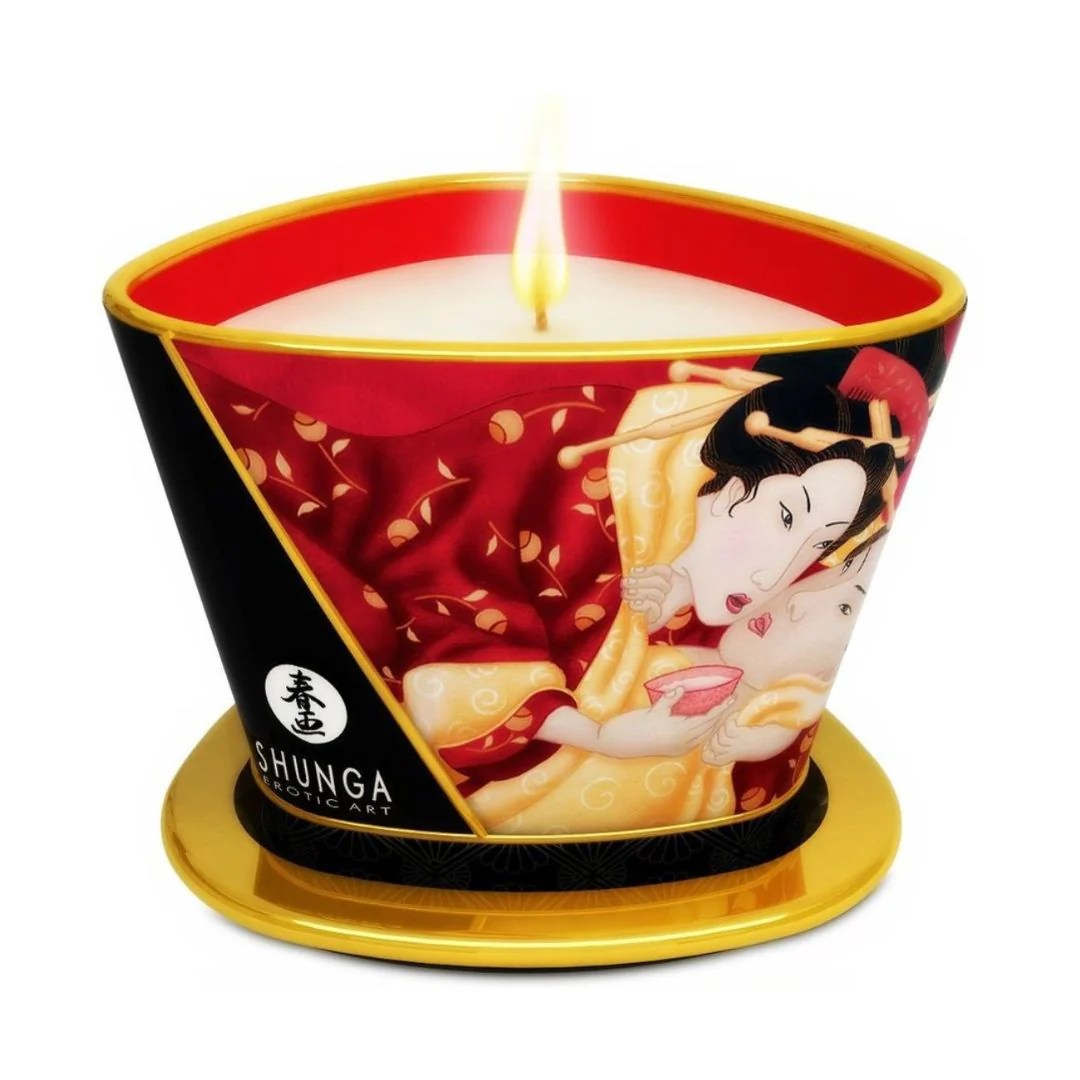 Massagekerze mit Aroma