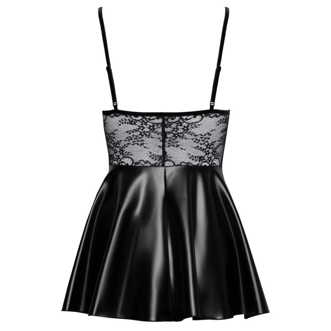 Kleid aus Spitze und Wetlook