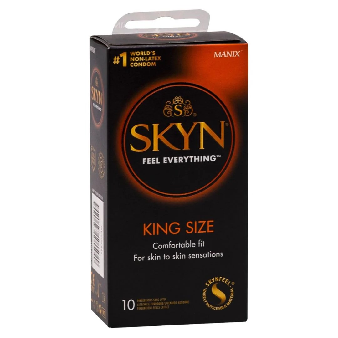 Latexfreie Kondome „King Size“, extra groß